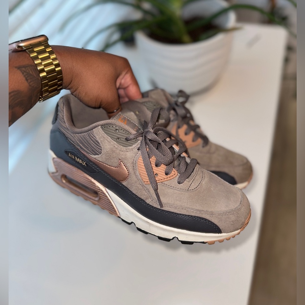 Airmax 90 Iron Metallic Red Bronze Dark Storm
